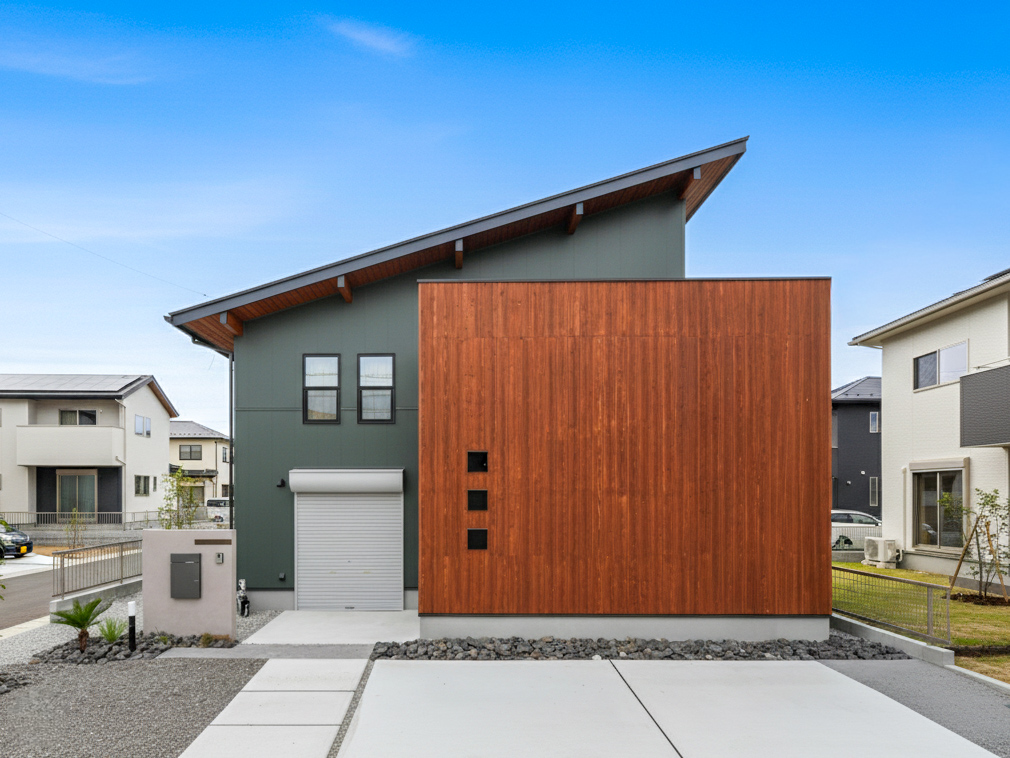 素材が語るシンプルで遊び心あふれる家 画像