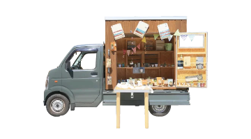 58Series　58TRUCK小屋トラック 移動できる小屋